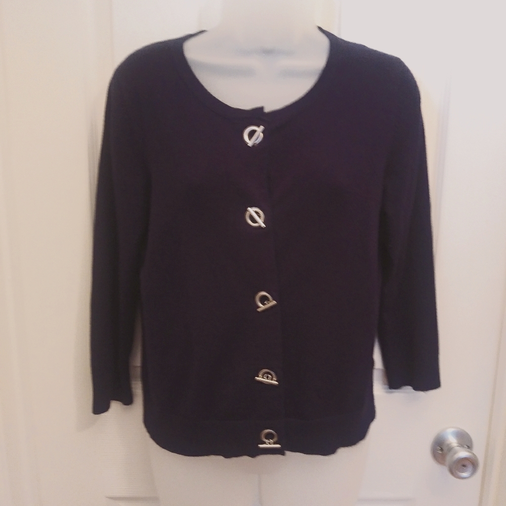 Premise Studio Navy Blue Cardigan